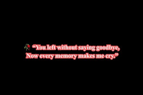 Sad shayari in English