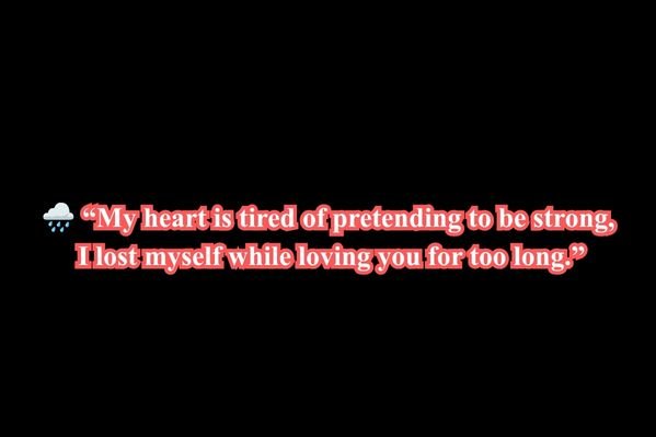 Sad shayari in English
