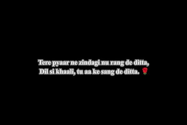 Punjabi Love Shayari