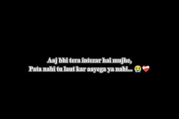 Sad Love Shayari